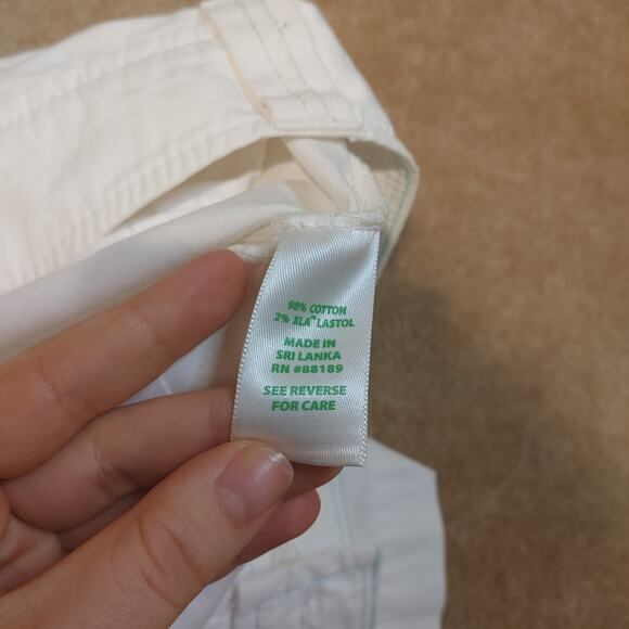 Lilly Pulitzer Size 4 Resort Fit White Shorts Summer Vacation Golf Golfing Prep - Picture 6 of 11